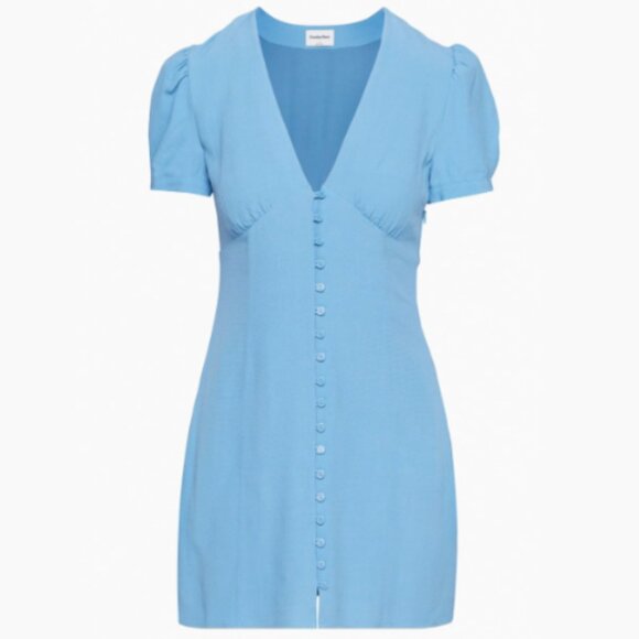 Sunday Best Dresses & Skirts - Sunday Best Sandrine Puff-Sleeve Mini Dress